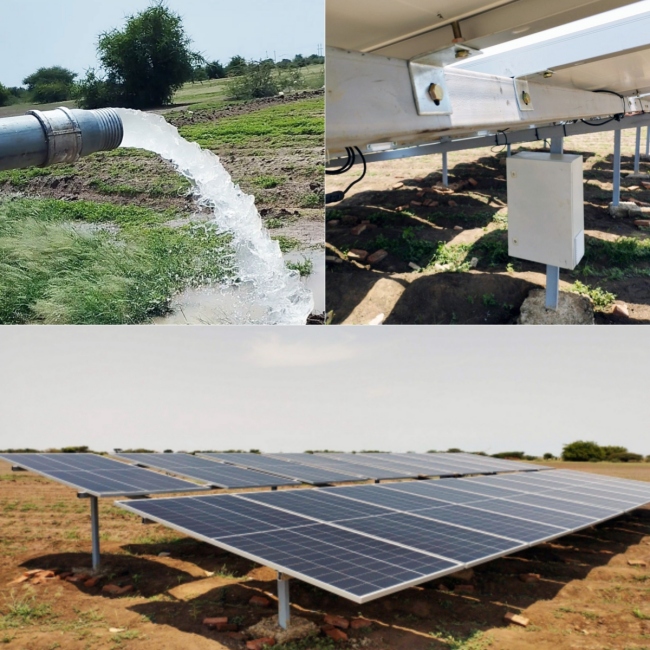 Sistema de bombeo solar para agroindustria